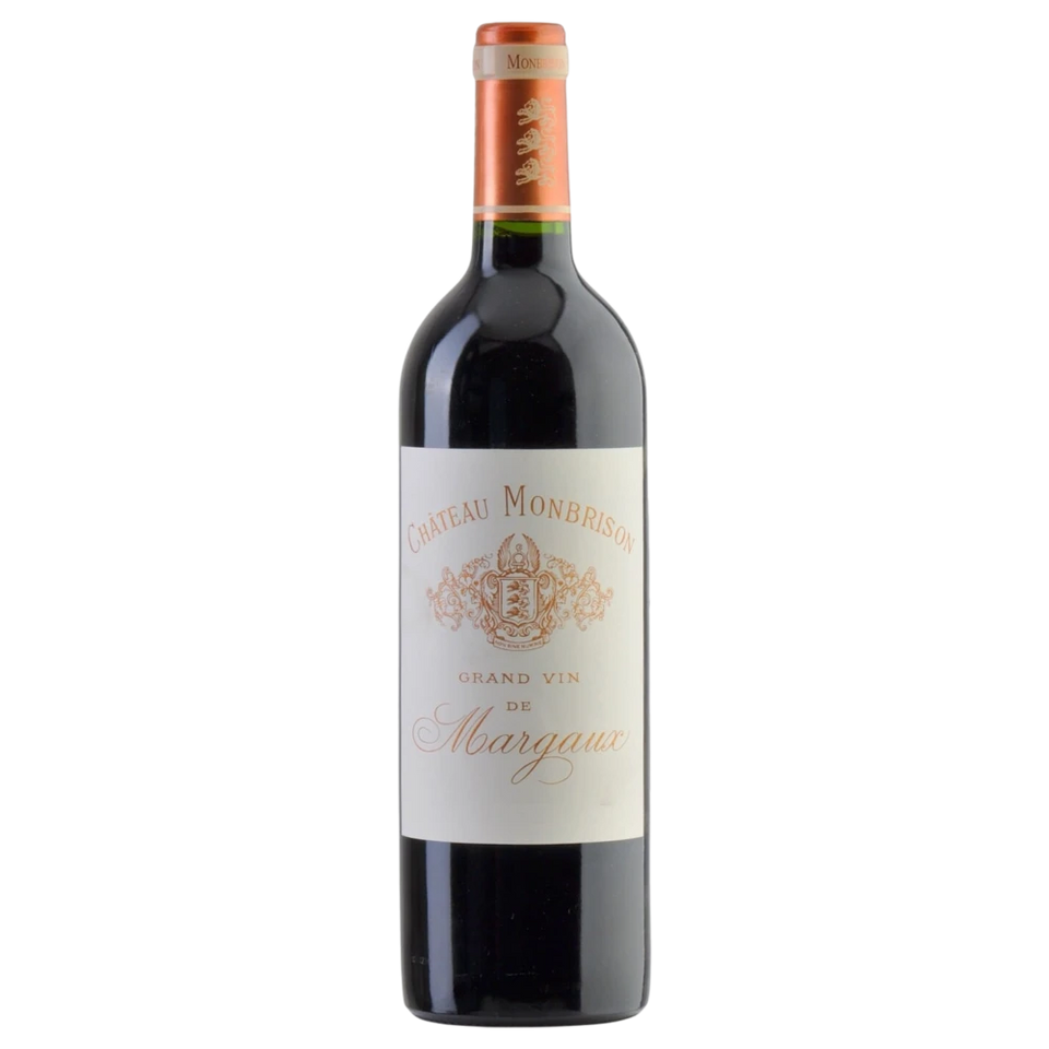 A bottle of 2015 Chateau Monbrison 750ml Red Wine