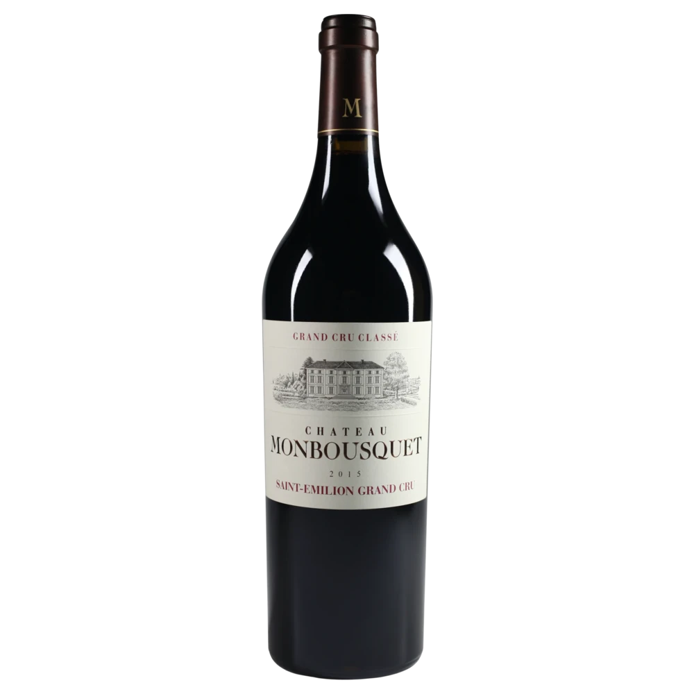 A bottle of 2019 Chateau Monbousquet 750ml Red Wine