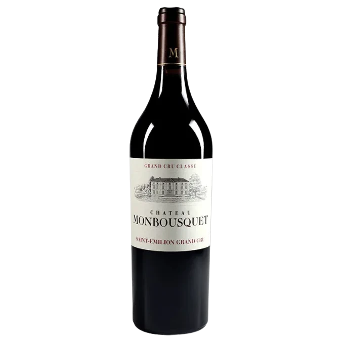 A bottle of 2022 Chateau Monbousquet 750ml Red Wine
