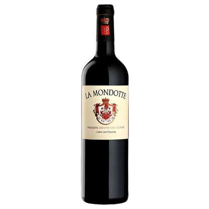 A bottle of 2016 La Mondotte 750ml Red Wine
