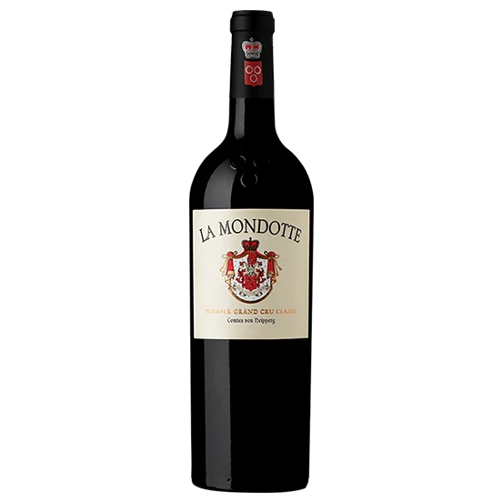 A bottle of 2021 La Mondotte 1500ml Red Wine