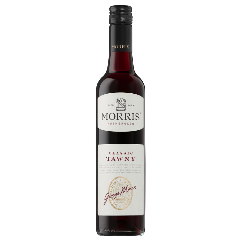 A bottle of Morris Classic Tawny NV  500ml Fortified Wine