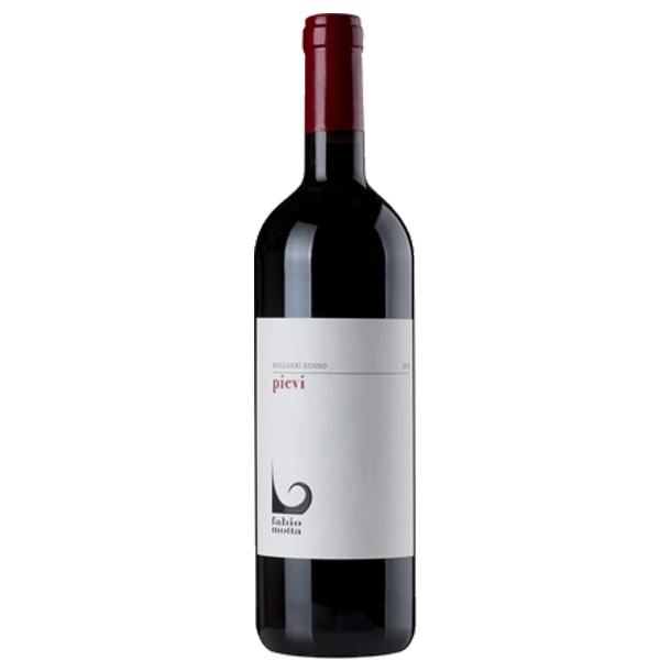 A bottle of 2020 Bolgheri Rosso Pievi doc 750ml Red Wine