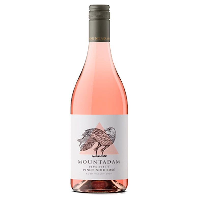 A bottle of 2021 Mountadam 550 Rose 750ml Rose Wine
