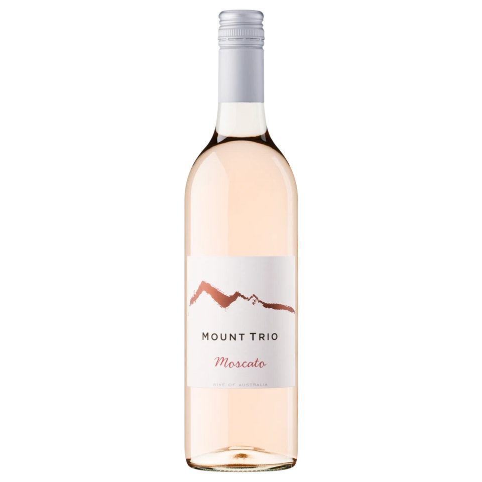 A bottle of Mount Trio "Regional" Moscato NV 750ml White Wine
