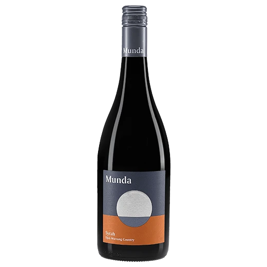 A bottle of 2023 Munda Djab Wurrung Country Syrah (Grampians) 750ml Red Wine