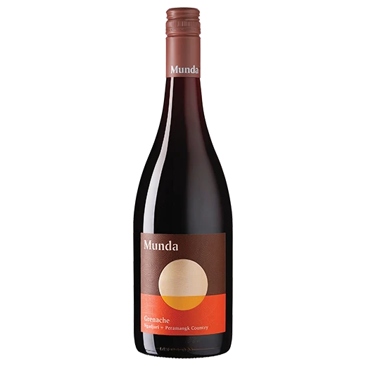 A bottle of 2023 Munda Ngadjuri + Peramangk Country Grenache 750ml Red Wine
