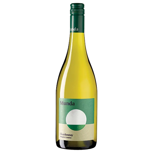 A bottle of 2023 Munda Walgalu Country Tumbarumba Chardonnay 750ml White Wine
