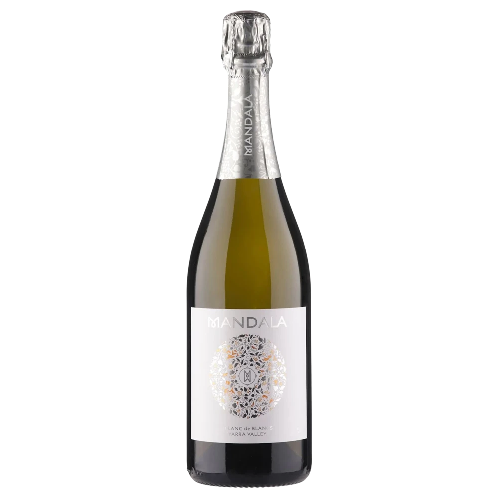A bottle of Mandala Blanc de Blancs 2023 750ml White Wine