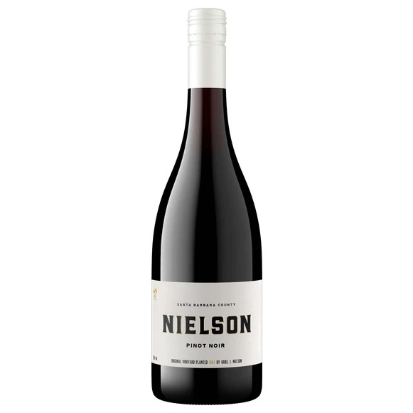 A bottle of 2020 Nielson Santa Barbara Pinot Noir 750ml Red Wine