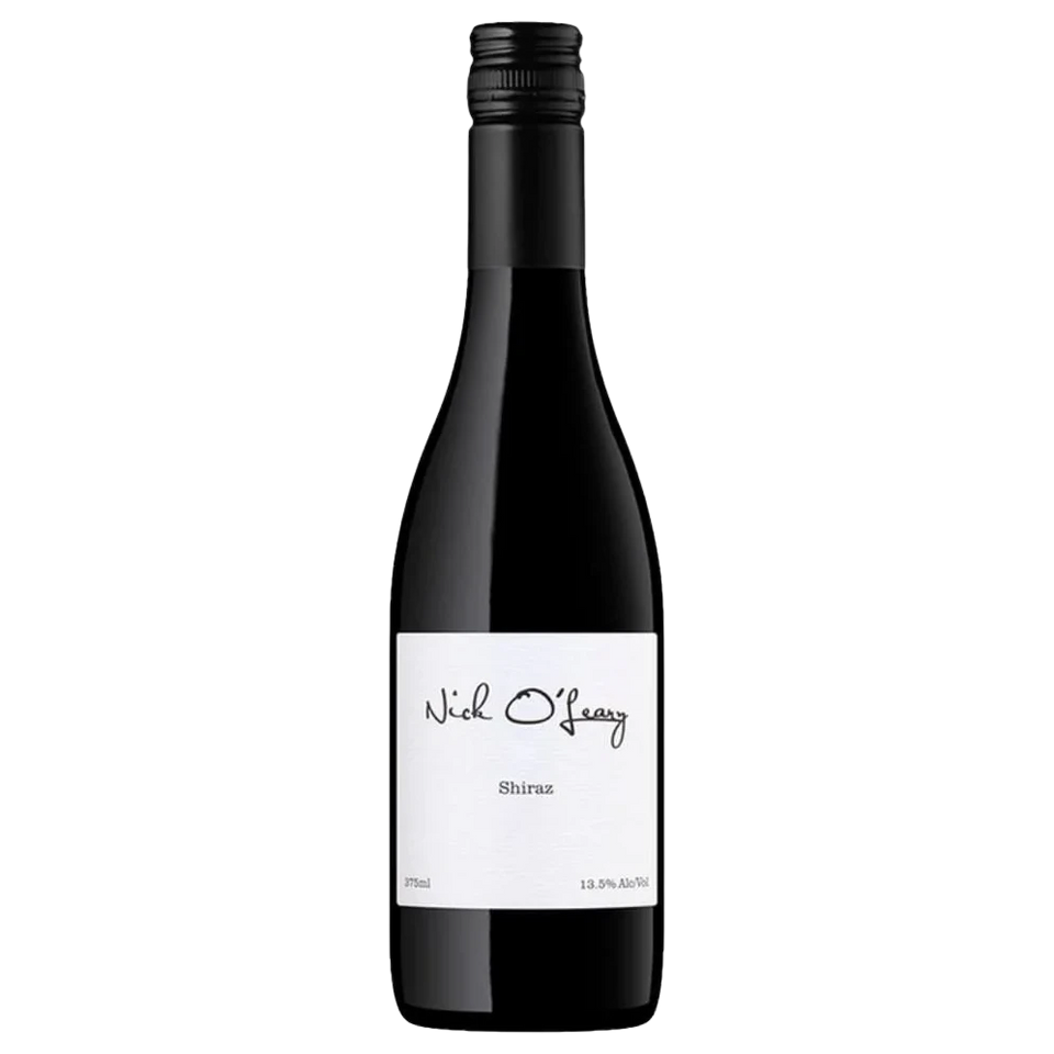 A bottle of 2023 Nick O'Leary Shiraz 375ml Red Wine