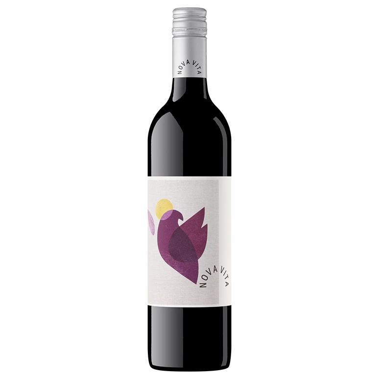 A bottle of 2019 Nova Vita Firebird Red Blend 750ml Red Wine