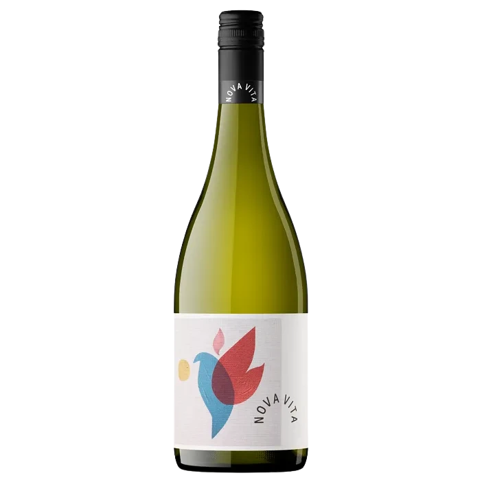 A bottle of 2022 Nova Vita Firebird Chardonnay 750ml White Wine