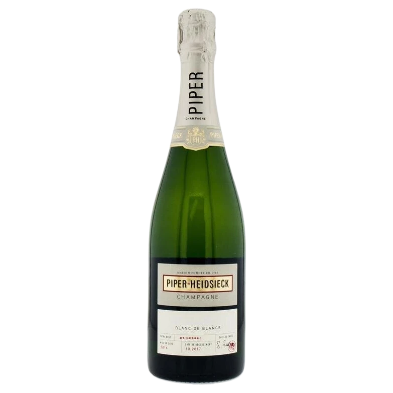A bottle of Piper Heidsick Essential Blanc de Blanc Reims NV 750ml Sparkling Wine