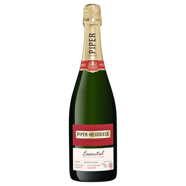 A bottle of Piper Heidsieck Essentiel Brut NV 750ml Sparkling Wine