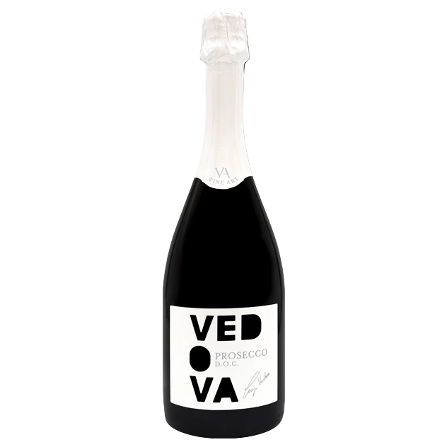 A bottle of NV Vedova Prosecco DOC Veneto 750ml Sparkling Wine