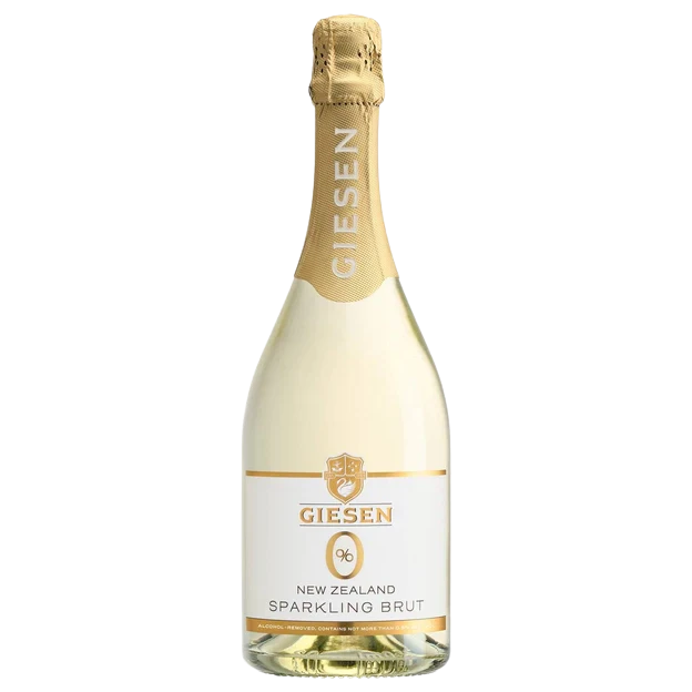 A bottle of NV Giesen Estate 0% Sparkling New Zealand 750ml Sparkling Wine