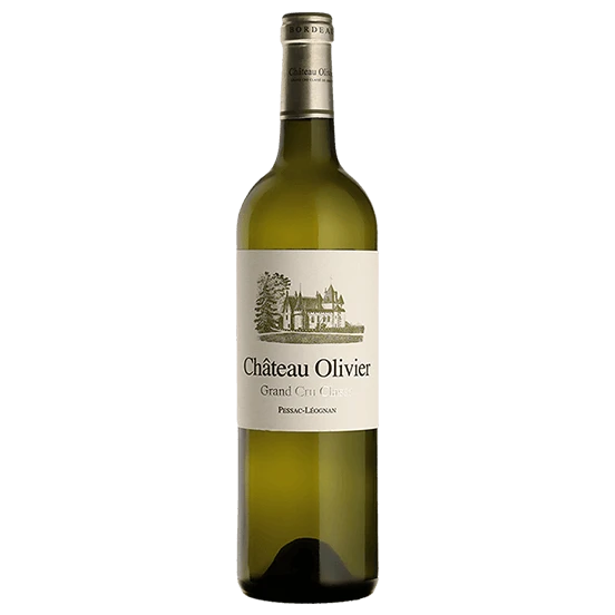 A bottle of 2000 Chateau Olivier White 750ml White Wine