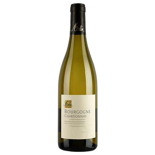 A bottle of 2021 Olivier Merlin Bourgogne Blanc 750ml White Wine