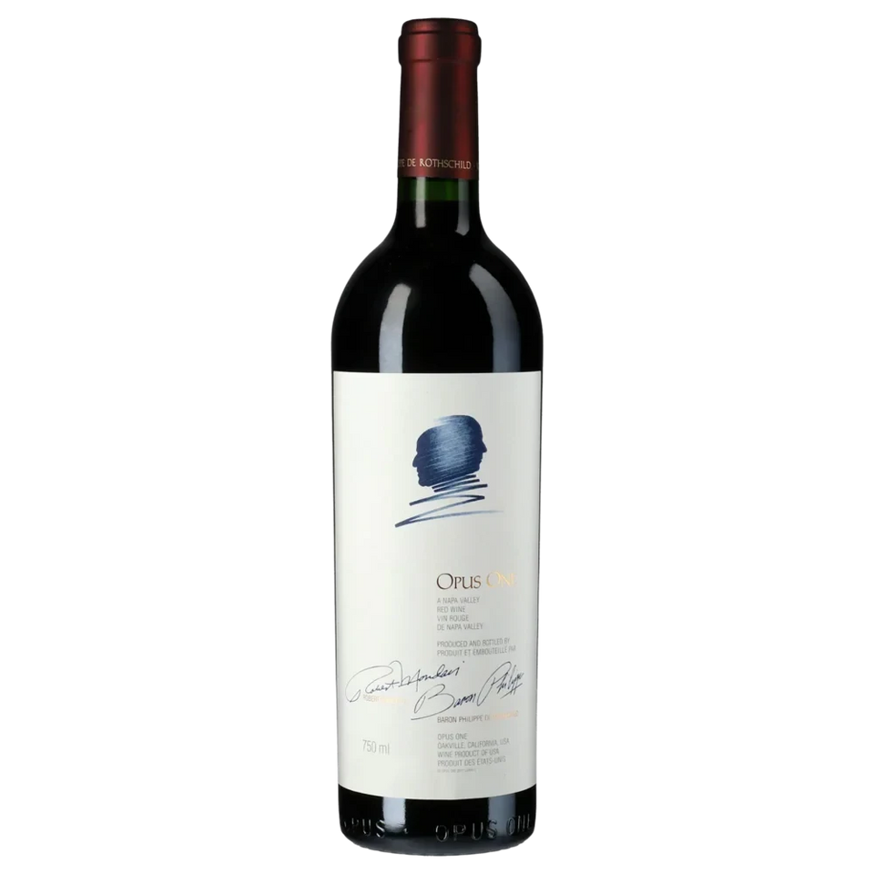 A bottle of Opus One 2019 6000ml Red Wine