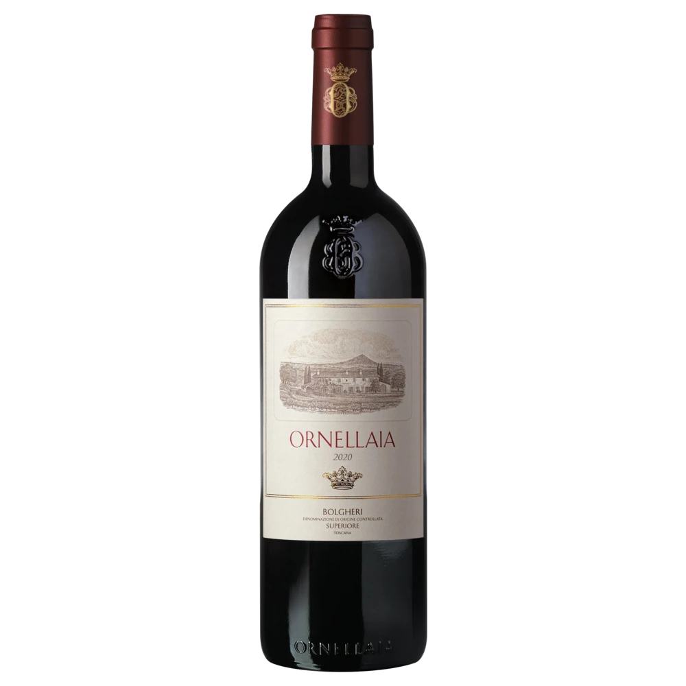 A bottle of 2020 Ornellaia 1500ml Red Wine