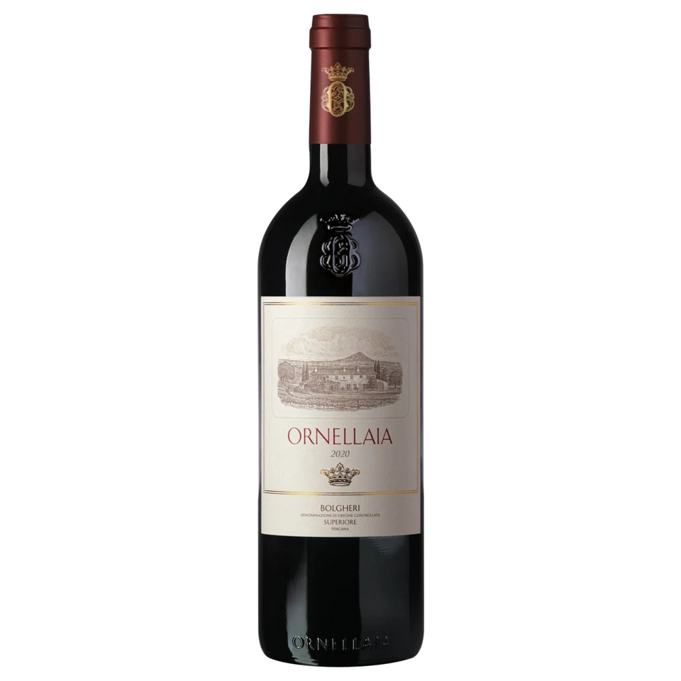 A bottle of 2020 Ornellaia 1500ml Red Wine