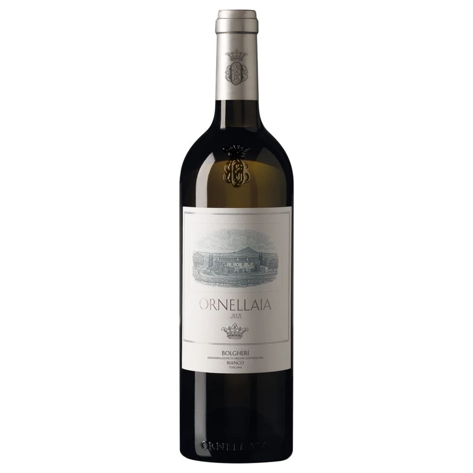 A bottle of 2021 Ornellaia Bianco 750ml Red Wine