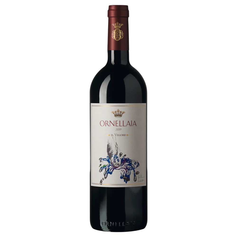A bottle of 2019 Ornellaia Vendemmia Il Vigore 3000ml Red Wine