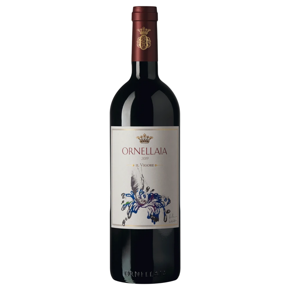 A bottle of 2019 Ornellaia Vendemmia Il Vigore 3000ml Red Wine