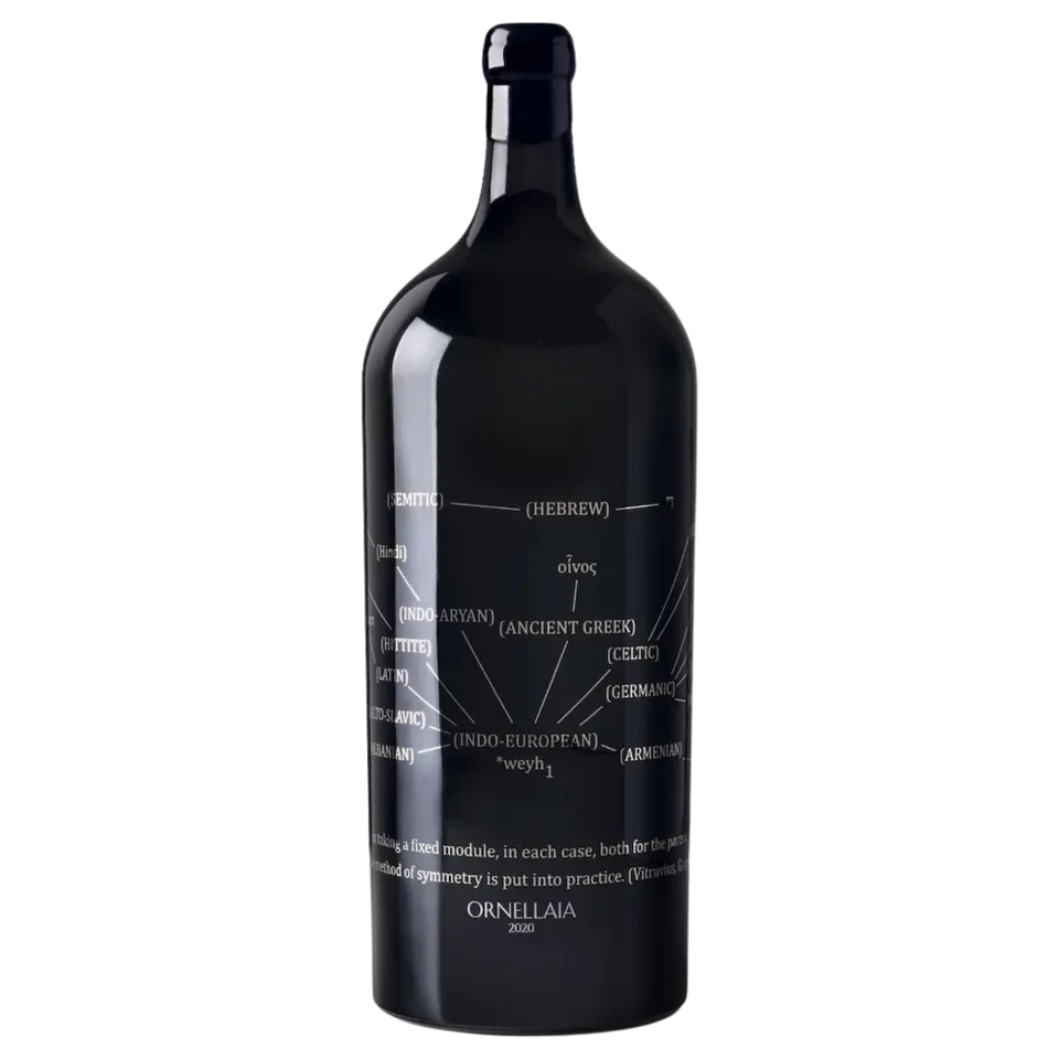 A bottle of 2020 Ornellaia Vendemmia"Proporzionne" 3000ml Red Wine