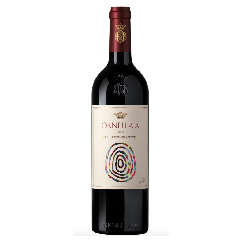A bottle of Ornellaia “La Determinazione” 2022 3000ml Red Wine