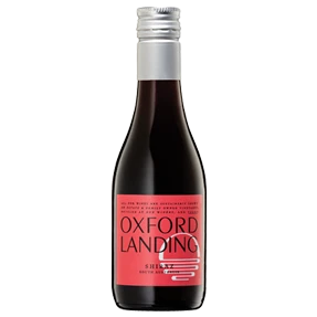 A bottle of 2024 Oxford Landing Shiraz 187ml Red Wine