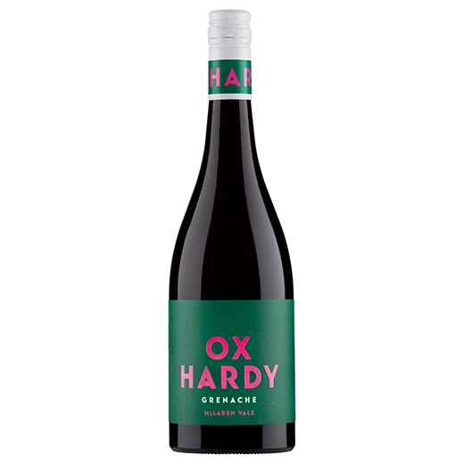 A bottle of 2023 Ox Hardy McLaren Vale Grenache 750ml Red Wine