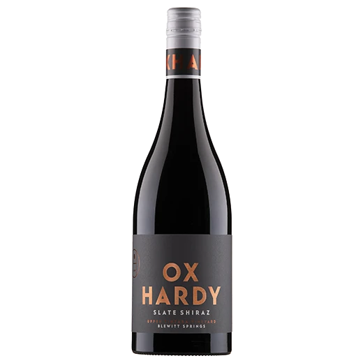A bottle of 2022 Ox Hardy Slate Shiraz 750ml Red Wine