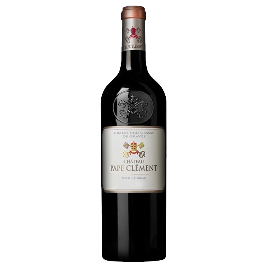 A bottle of 2020 Chateau Pape Clement 6000ml Red Wine