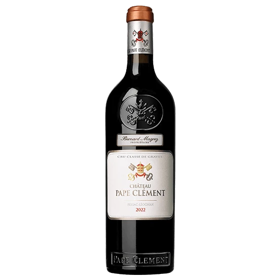 A bottle of 2022 Chateau Pape Clement 1500ml Red Wine