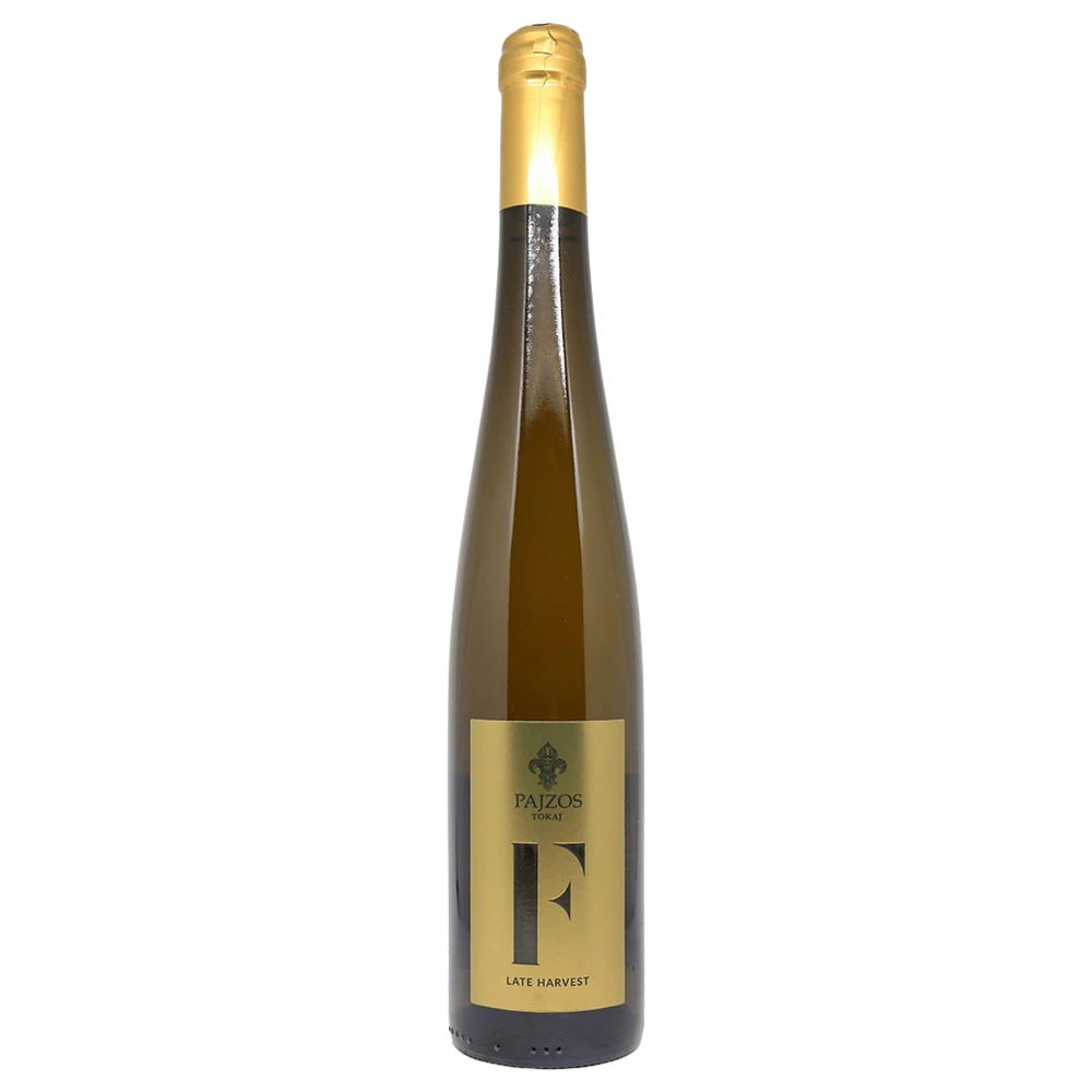 A bottle of 2018 Pajzos Furmint F Late Harvest Cht Clinet Estates Collection 500ml White Wine