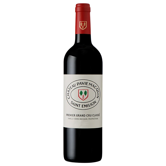 A bottle of 2022 Chateau Pavie Macquin 750ml Red Wine