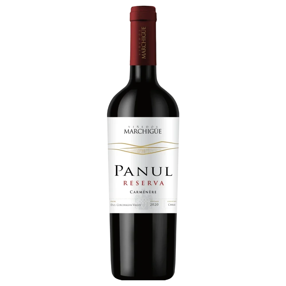 A bottle of 2022 Panul Reserva Carmenere 750ml Red Wine