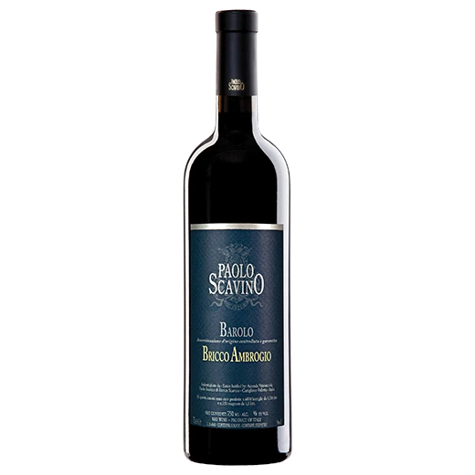 A bottle of 2019 Paolo Scavino Barolo Bricco Ambrogio DOCG 750ml Red Wine