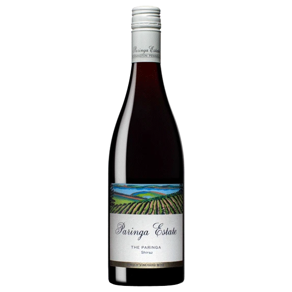 A bottle of 2021 Paringa Estate 'The Paringa' Shiraz 750ml Red Wine