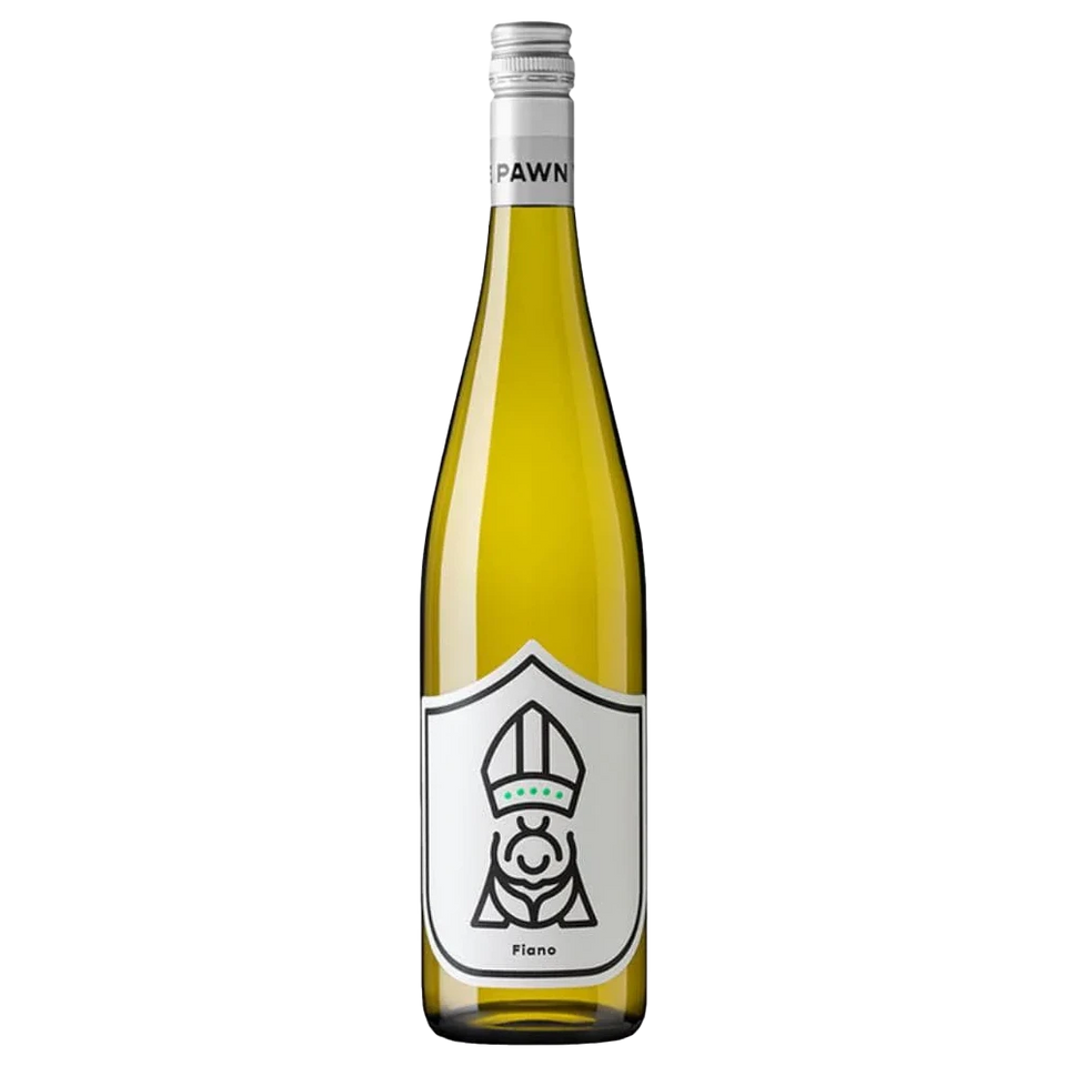 A bottle of 2023 The Pawn Fiano 750ml White Wine