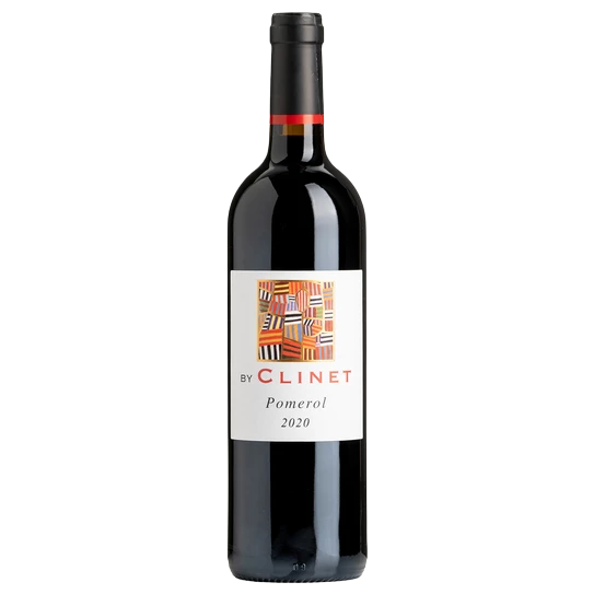 A bottle of 2020 By Clinet 750ml Red Wine