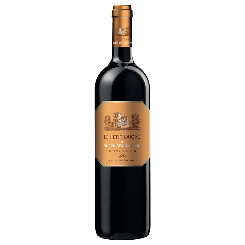 A bottle of 2022 Le Petit Ducru De Ducru Beaucaillou 750ml Red Wine