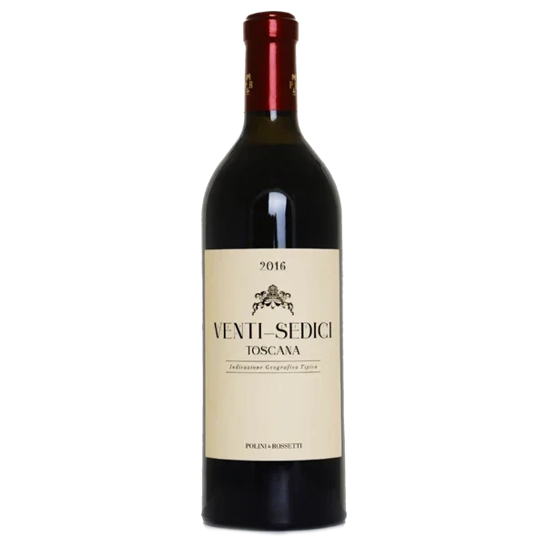 A bottle of Polini & Rossetti Venti-Sedici Toscana IGT 2016 Magnum 1500ml Red Wine