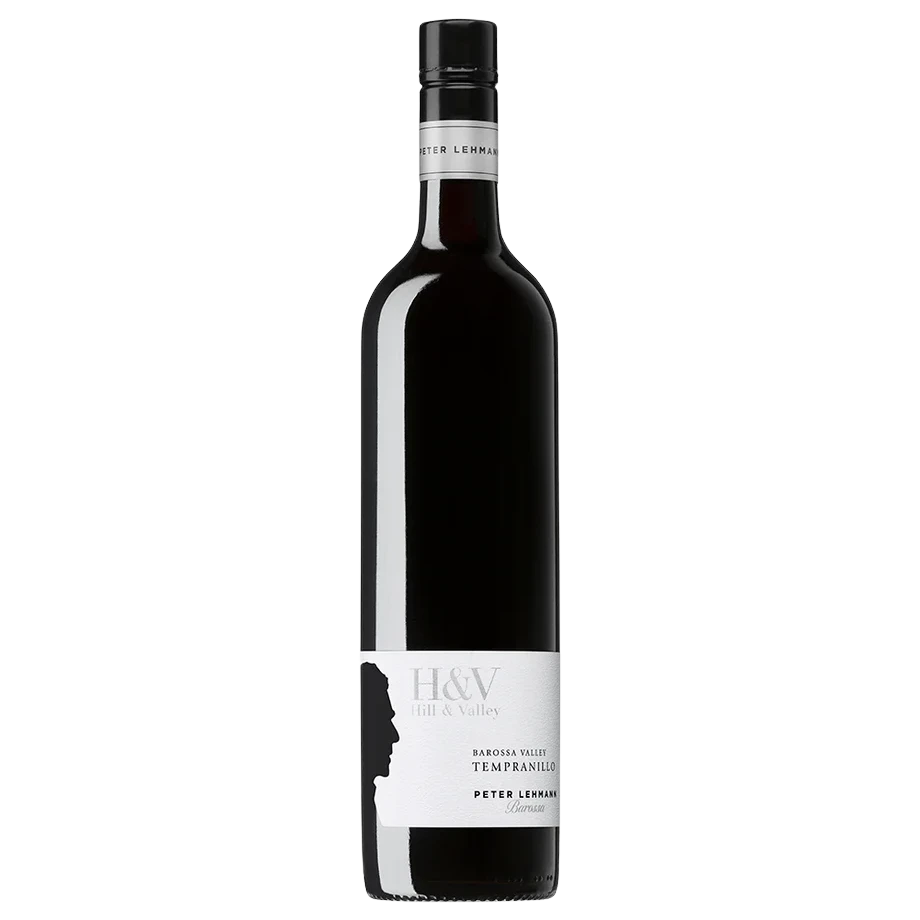 A bottle of 2022 Peter Lehmann Hill & Valley Tempranillo 750ml Red Wine