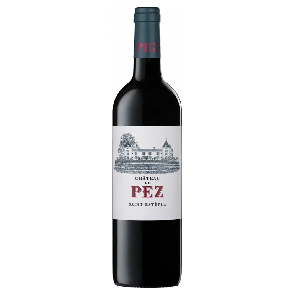 A bottle of 2015 Chateau De Pez 750ml Red Wine