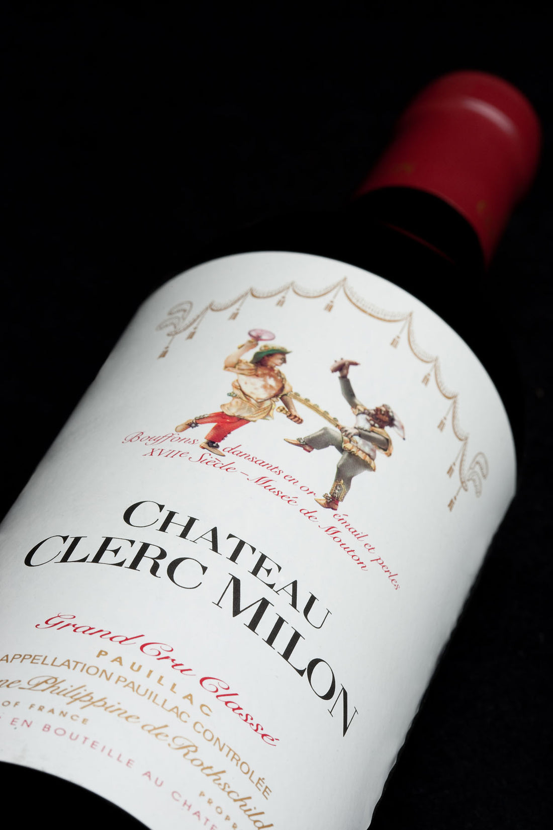 A bottle of 2018 Chateau Clerc Milon 1500ml Red Wine