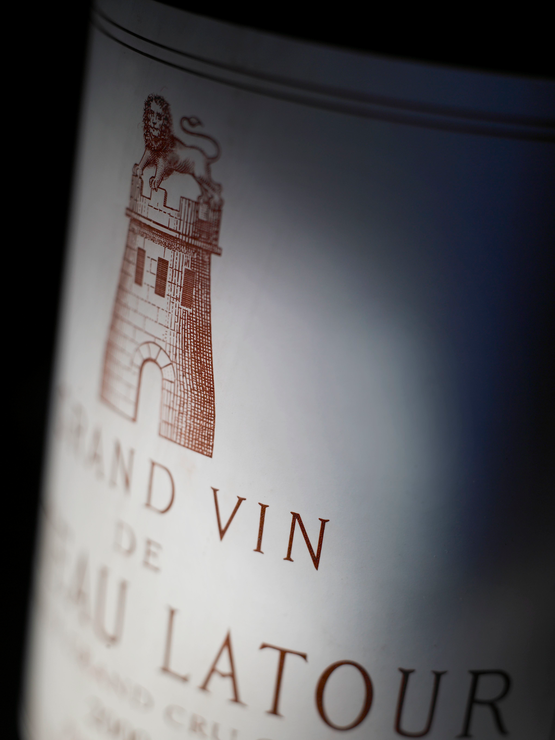 A bottle of 2001 Chateau Latour 750ml Red Wine
