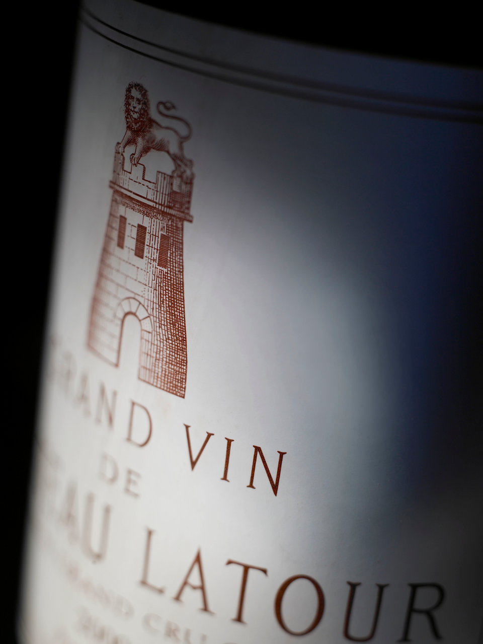 A bottle of 2001 Chateau Latour 750ml Red Wine